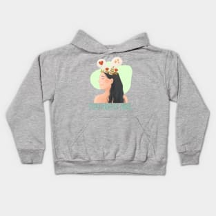 You Grow Girl Kids Hoodie